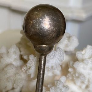 925 Sterling Silver Vintage Antique Baby Rattle shaker Toy